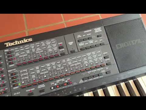 Technics SX-K500 1987 - Black Vintage Digital Japan image 13