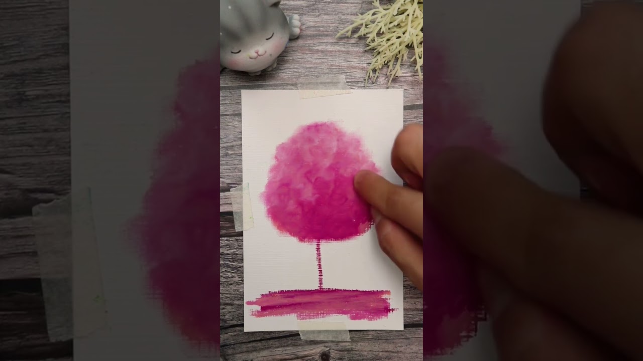 Quick Oil Pastels Drawing Art