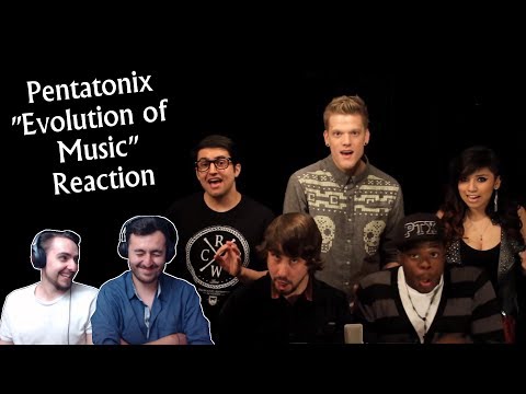 Singers Reaction/Review to "Pentatonix - Evolution of Music"