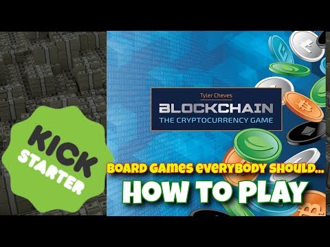 Blockchain: The Crypttocurrency Game (Kickstarter) - How To Play