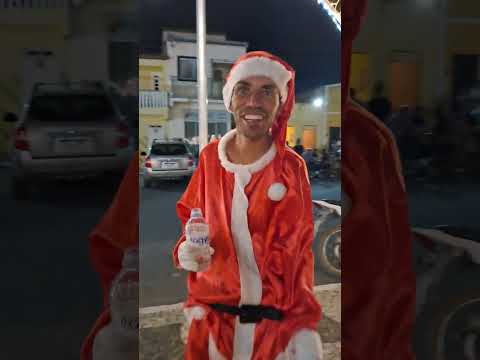 Papai Noel mais bonito do Brasil em Várzea do Poço Bahia