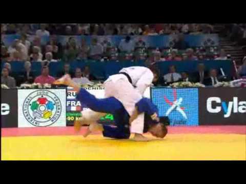 JUDO 2011 World Championships: Romain Buffet (FRA) - Kirill Denisov (RUS)