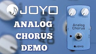 Video thumbnail for Joyo Analog Chorus JF-37 Demo by Ryan Lutton