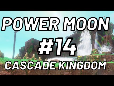 Super Mario Odyssey - Power Moon #14: Past the Chasm Lifts  - Cascade Kingdom