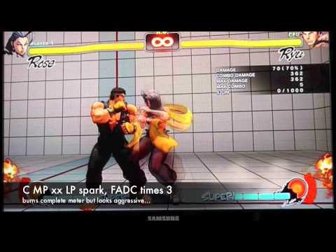 Rose Combos - Vanilla Edition SF4