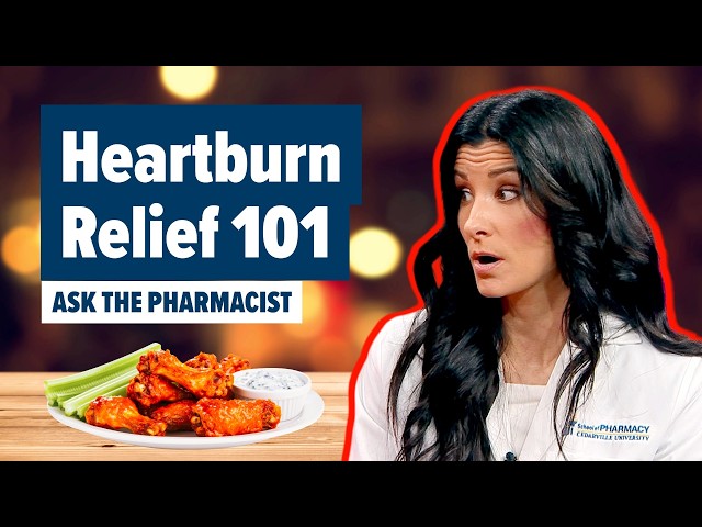 Thumbnail for video titled: Heartburn Relief 101: OTC Meds Explained