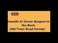 AI Caseoh Burgers In The Back Speed X2