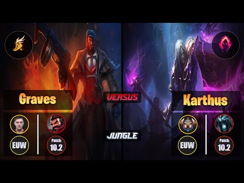 Selfmade GRAVES (Jungle) [Fleet Footwork] VS KARTHUS - Challenger EUW Patch 10.2