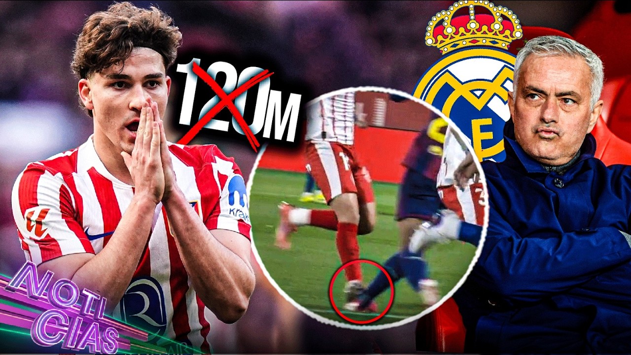 'Pisotón' al Barça: "¡Era falta! | Atléti rechazó 120M por Julián | Mou: "Quiero eliminar al Madrid"