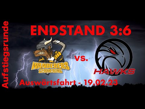 Auswärtssieg in der Meisterrunde: Wanderers Germering vs. ESC Hassfurt  -  Endstand 3:6 - 19.02.23
