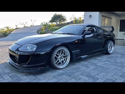 Test fitting Blitz 03 Wheels on my Supra and Rx-7!