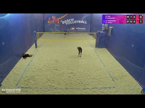 1:05 M.Kisil / R.Kalatynets  - O.Haidarenko / O.Yurtov |Winners Beach Volleyball