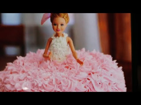 Beautiful Doll Cake Design 🎀✨ | Satisfying Cream Decoration | Ashraf Cake Chef