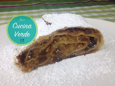 Apfelstrudel nach Wiener Art - Rezept