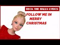 Deck The Halls (Lyrics) | With Barbie And Kidz Bop