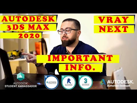 AUTODESK 3Ds Max 2020 - vray next - specs and programs comparison