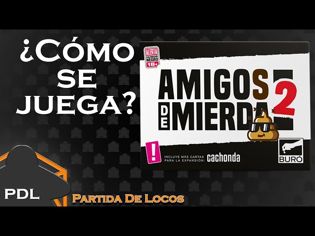 Vídeo relacionado con Amigo - Juego de Cartas, de 2 a 12 Jugadores (Importado)