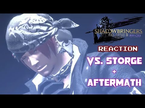 Vs. Storge + Aftermath - Krimson KB Reacts - FFXIV Shadowbringers Reactions