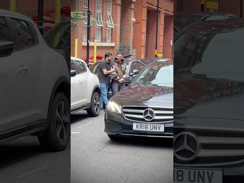 Rajab Butt -&- Ali Bhai ❤️ In London 🫠 @rajabbutt94 #rajabfamily #seo #familyvideo #love #crew