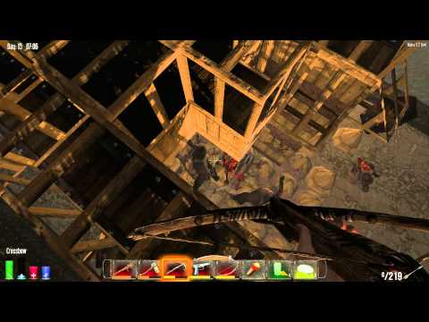 7 Days To Die - Day 14th Nasty Feral Horde - Alpha 11.2B4