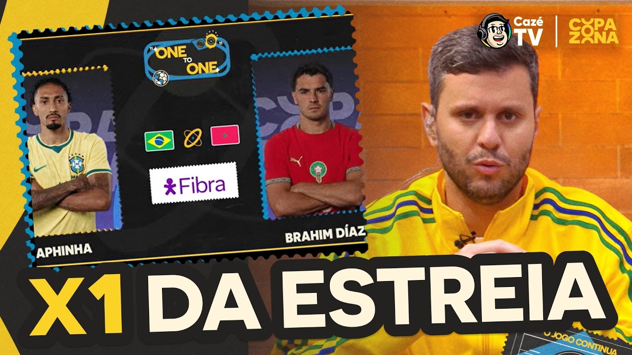 BRASIL X MARROCOS (ONE TO ONE): QUEM LEVA A MELHOR NA ESTREIA DA COPA? | COPAZONA