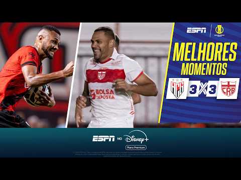 Melhores momentos de Atlético-GO x CRB