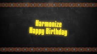 Harmonize - Happy Birthday (Lyrics Video)
