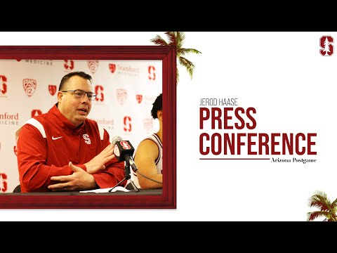 Stanford Men's Basketball: Postgame Press Conference | Arizona