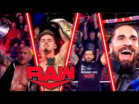 WWE RAW 18th April 2022 Full Highlights HD - WWE Monday Night RAW Full Highlights 4/18/2022