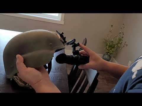 AGM 6103HMS1 helmet mount for Wolf 14 NL3 and NL nightvision monocular - JUNK!!