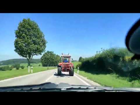 Driving in Unterallgäu in Swabia, Bavaria | Germany