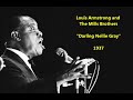 Louis Armstrong & Mills Brothers "Darling Nellie Gray" (1937) poor Nellie Gray they have taken you
