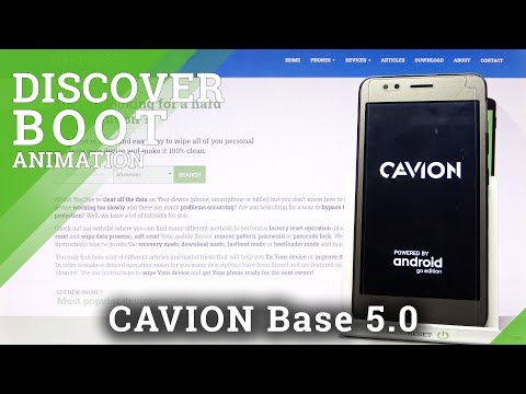 Boot Animation CAVION Base 5.0 – Starting Screen / Boot Logo