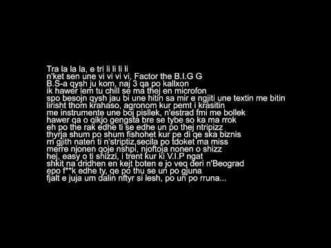 Njishi ft The B.I.G. Factor & Ghost King - Palidhje (Lyrics)