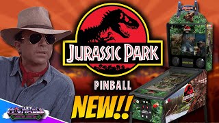 New Jurassic Park AtGames Legends Pinball 4K Announced!
