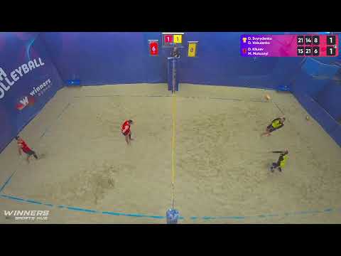 21:00 D. Svyrydenko / D. Vakulenko - D. Kliuiev / M. Motuznyi 30.10.2022 | Winners Beach Volleyball