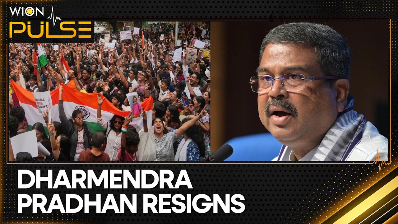 Dharmendra Pradhan Announces Resignation as Education Minister; CJP Calls off Protest | WION Pulse