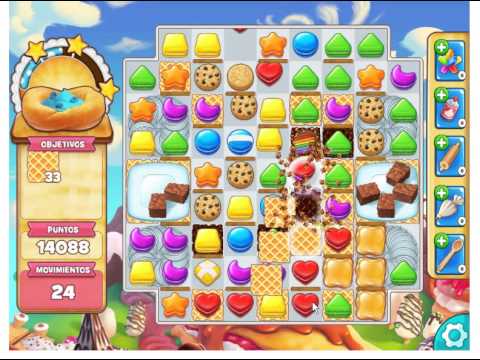 Cookie Jam - LEVEL 634  --   3 STARS ( No booster ) GAMES