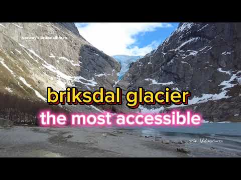 Best of Norway | Briksdal glacier |Briksdalbreen #nature #briksdal #stryn #norway  #briksdalbreen