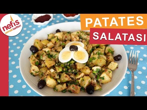 Patates Salatası -  Salata Tarifleri - Nefis Yemek Tarifleri Video