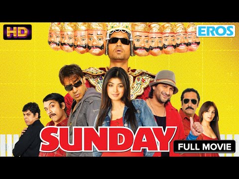 Sunday | Ajay Devgn, Ayesha Takia, Arshad Warsi | Hindi Thriller Comedy Full Movie | (HD)
