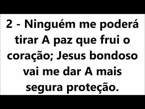 398 Perto do meu Redentor Harpa Cristã com legenda
