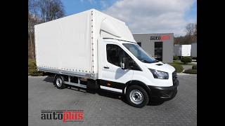 Ford TRANSIT TARPAULIN 8 PALLETS AIR CONDITIONING 130HP tarpaulin truck < 3.5t for sale - Image 4 | Autoline IE Ford TRANSIT TARPAULIN 8 PALLETS AIR CONDITIONING 130HP tarpaulin truck < 3.5t | Image 4 - Autoline