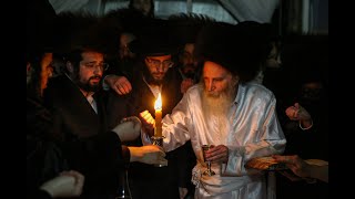 רבי יצחק מורגנשטרן בהבדלה מיוחדת בצפת - Rabbi Yitzchak Morgenstern