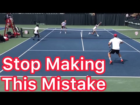 Avoid This Common Doubles Strategy Mistake (Tennis Movement & Positioning Explained)
