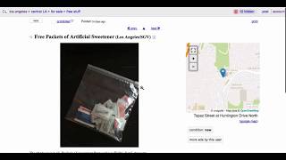 Free Packets of Artificial Sweetener (Los Angeles/SGV)