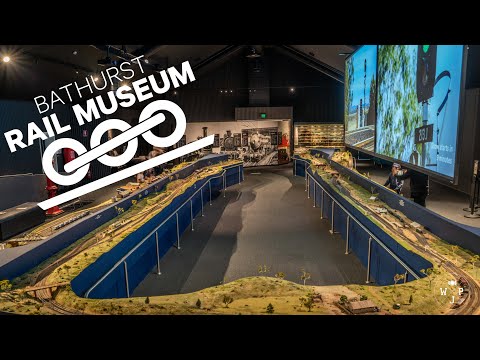HUGE AUSTRALIAN MODEL RAILWAY AT BATHURST RAILWAY MUSEUM