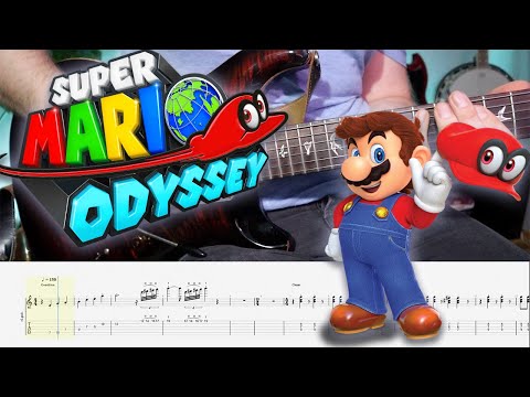 Super Mario Odyssey - Steam Gardens cover (with TABS)