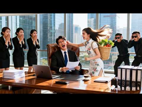 No one dared near CEO who rejected 100 girls—until village girl grabbed his ear,CEO fell in love!