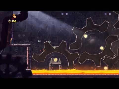 Rayman Origins (1080i HD) Walkthrough Part 90 - Mecha No Mistake! - Electoons & Lum Medal